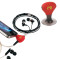 2-in-1 3.5mm Music Splitter and Phone Stand
