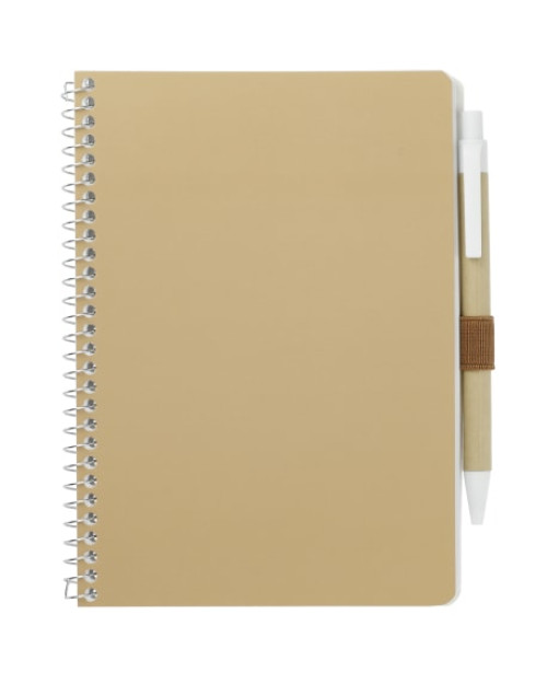 5” x 7” FSC® Mix Spiral Notebook with Pen