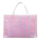 Iridescent Non-Woven Shopper Tote