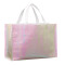 Iridescent Non-Woven Shopper Tote