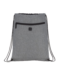 Graphite Drawstring Sportspack w/ Earbud Port