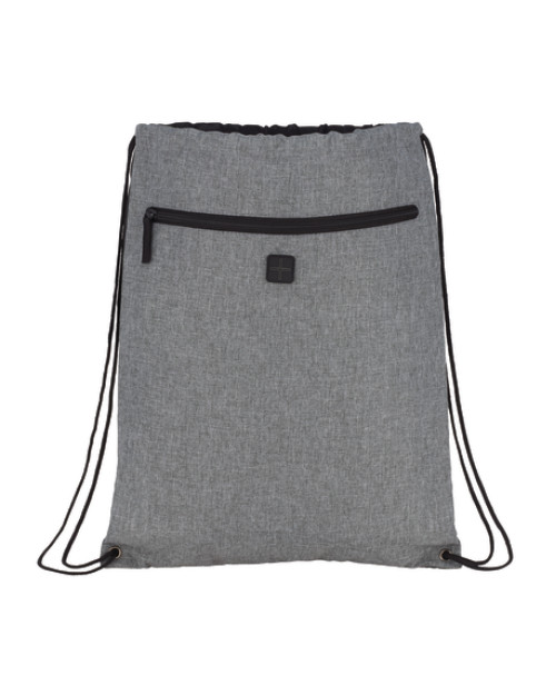 Graphite Drawstring Sportspack w/ Earbud Port