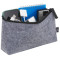 Pochette zippée en feutre recyclé The Goods