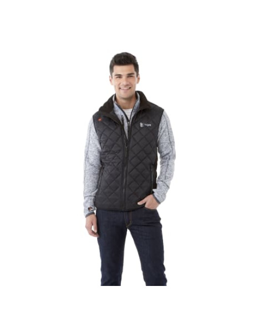 Gilet à panneau chauffant SHEFFORD pour hommes avec batterie externe Gilet à panneau chauffant SHEFFORD pour hommes avec batterie externe