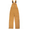 Men's Short-Length Slab Unlined Duck Bib Overall