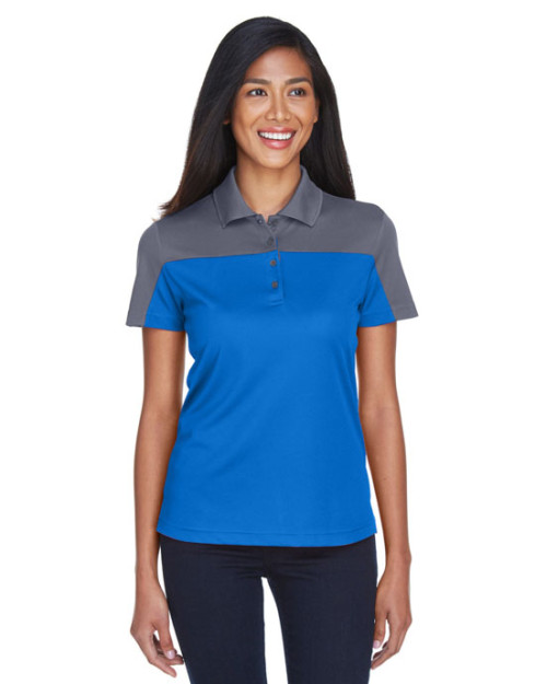 Polo performance pour femme en piqué Balance avec blocs de couleur