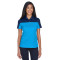 Polo performance pour femme en piqué Balance avec blocs de couleur