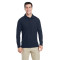 Polo piqué à manches longues Fusion ChromaSoft™ pour hommes