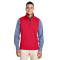 Men's Techno Lite Three-Layer Knit Tech-Shell Quarter-Zip Vest