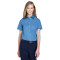 Chemise unie pour femme en drap léger à manches courtes de la Collection Crown WovenMC de Devon & JonesMD