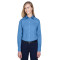 Chemise unie pour femme en popeline Collection CrownMC
