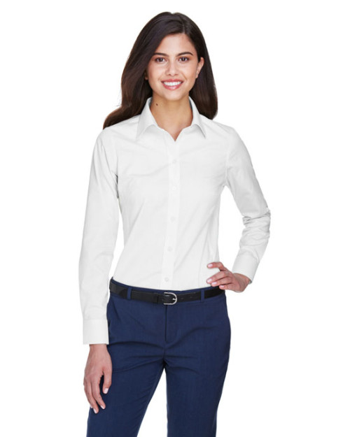 Chemise unie pour femme en oxford Collection CrownMC Chemise unie pour femme en oxford Collection CrownMC