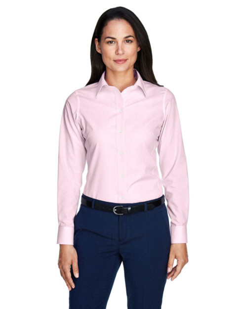 Chemise pour femme à rayures banquier Collection CrownMC Chemise pour femme à rayures banquier Collection CrownMC