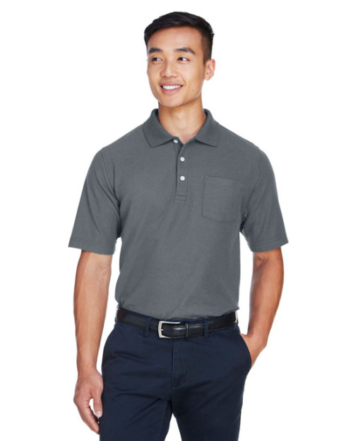 Polo performance pour homme DRYTEC20MC avec poche de Devon & Jones Polo performance pour homme DRYTEC20MC avec poche de Devon & Jones