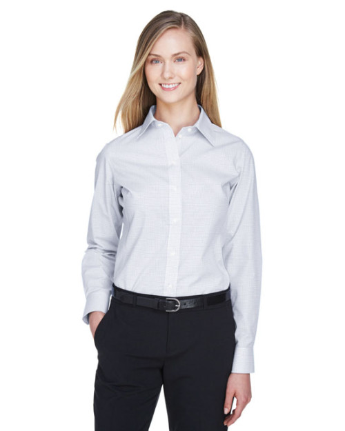 Ladies' Crown Woven Collection™ Micro Tattersall Ladies' Crown Woven Collection™ Micro Tattersall