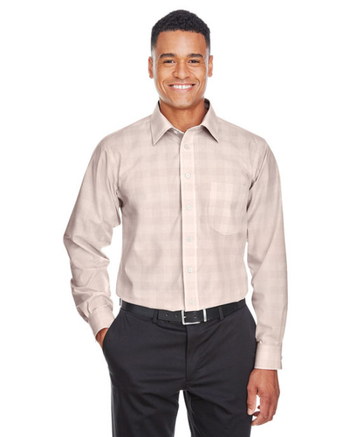 Chemise à motif Prince de Galles pour homme Collection CrownMC de Devon & Jones Chemise à motif Prince de Galles pour homme Collection CrownMC de Devon & Jones