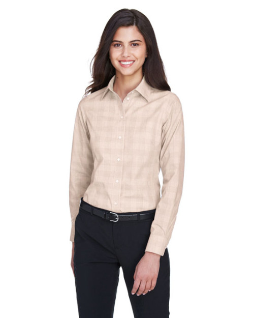 Chemise à motif Prince de Galles pour femme Collection CrownMC de Devon & Jones Chemise à motif Prince de Galles pour femme Collection CrownMC de Devon & Jones