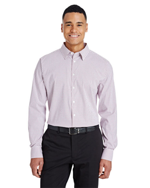 Chemise pour homme Performance CrownLuxMC à micro-carreaux de Devon & JonesMD Chemise pour homme Performance CrownLuxMC à micro-carreaux de Devon & JonesMD