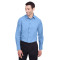 Collection Crown pour homme Chemise extensible en chambray pinpoint
