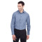 Collection Crown pour homme Chemise extensible en chambray pinpoint