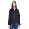 Manteau pour femme Bristol en molleton tricot chandail avec glissière pleine longueur de Devon & Jones