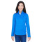 Manteau pour femme Newbury en molleton à motif mélangé avec glissière mi-hauteur de Devon & JonesMD