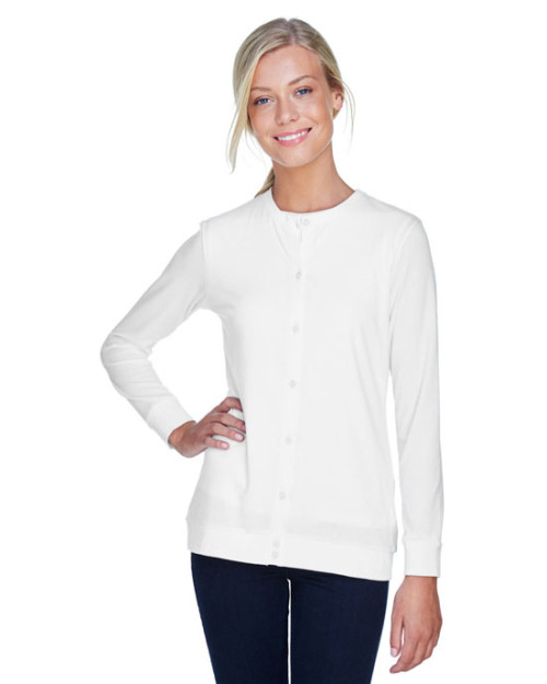 Cardigan à ruban pour femme Perfect FitMC de Devon & Jones Cardigan à ruban pour femme Perfect FitMC de Devon & Jones