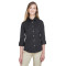 Chemise pour femme en popeline extensible et manches trois quarts de Devon & Jones