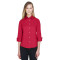Chemise pour femme en popeline extensible et manches trois quarts de Devon & Jones
