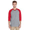 T-shirt pour adulte à manches raglan 3/4 Heavy CottonMC 8,8 oz/verge de GildanMD