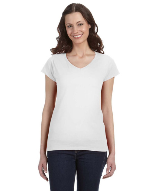Ladies' SoftStyle® Fitted V-Neck T-Shirt Ladies' SoftStyle® Fitted V-Neck T-Shirt