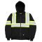 Men's Safety Tall Striped Therman Lined Sweatshirt