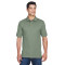 Polo pour homme en coton filé 12,67 oz/vg2 de Harriton à manches courtes