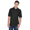 Polo pour homme de taille longue avec poche 5,6 oz/vg² Easy BlendMC d'Harriton