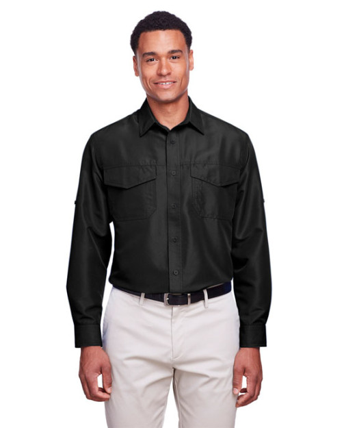 Key West Chemise performance d'employé à manches longues pour homme Key West Chemise performance d'employé à manches longues pour homme