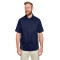 Flash IL - Chemise à manches courtes pour homme de taille longue à blocs de couleur