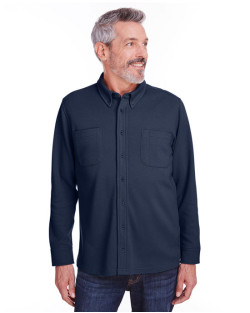 Adult StainBloc™ Pique Fleece Shirt-Jacket