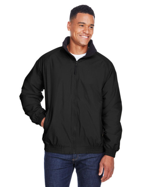 Manteau en nylon doublé en molleton de Harriton Manteau en nylon doublé en molleton de Harriton