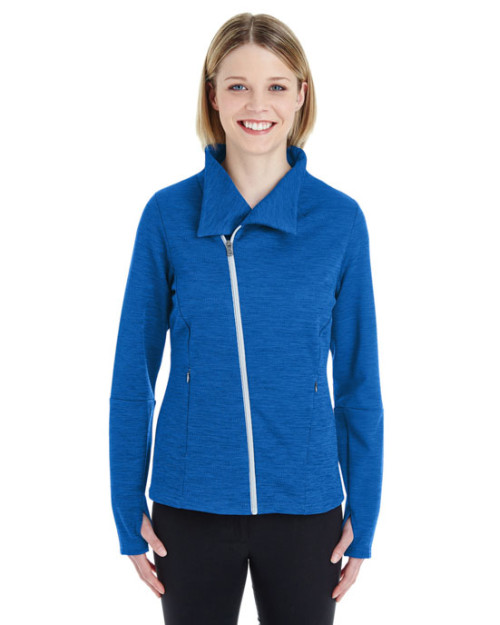 Manteau pour femme en molleton à motif mélangé Amplify Manteau pour femme en molleton à motif mélangé Amplify