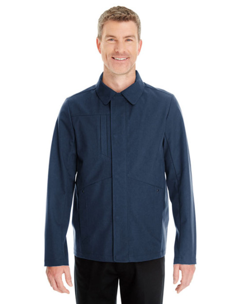 Manteau pour homme à extérieur doux Edge avec col rabattu Manteau pour homme à extérieur doux Edge avec col rabattu