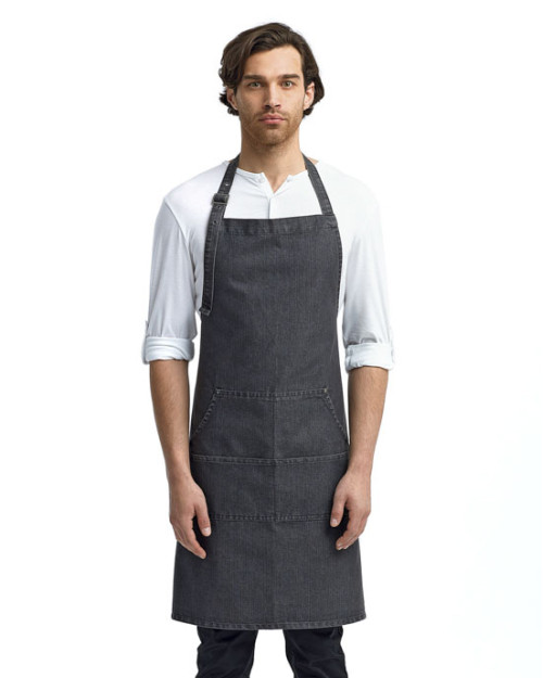 Unisex Jeans Stitch Denim Bib Apron Unisex Jeans Stitch Denim Bib Apron