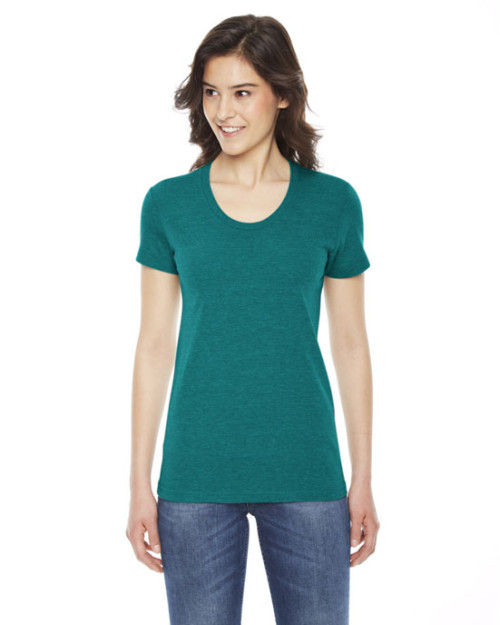 Ladies' Triblend Short-Sleeve Track T-Shirt Ladies' Triblend Short-Sleeve Track T-Shirt