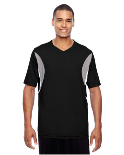 Men's Short-Sleeve Athletic V-Neck Tournament Jersey