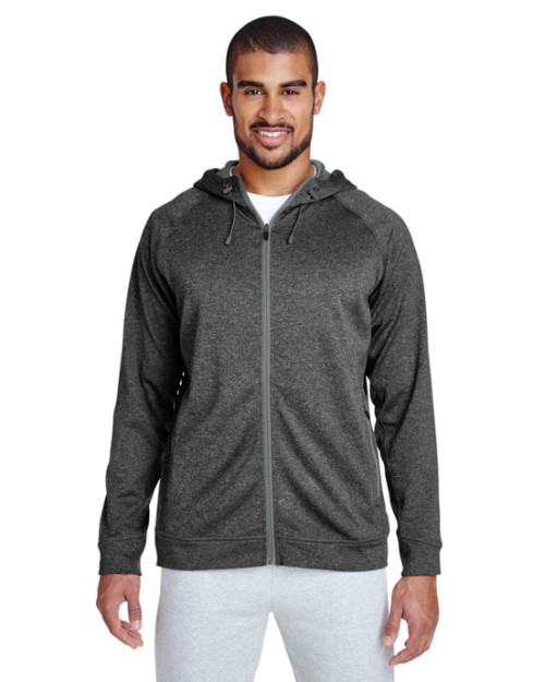 Manteau performance pour homme en molleton Excel de Team 365MC à motif mélangé Manteau performance pour homme en molleton Excel de Team 365MC à motif mélangé